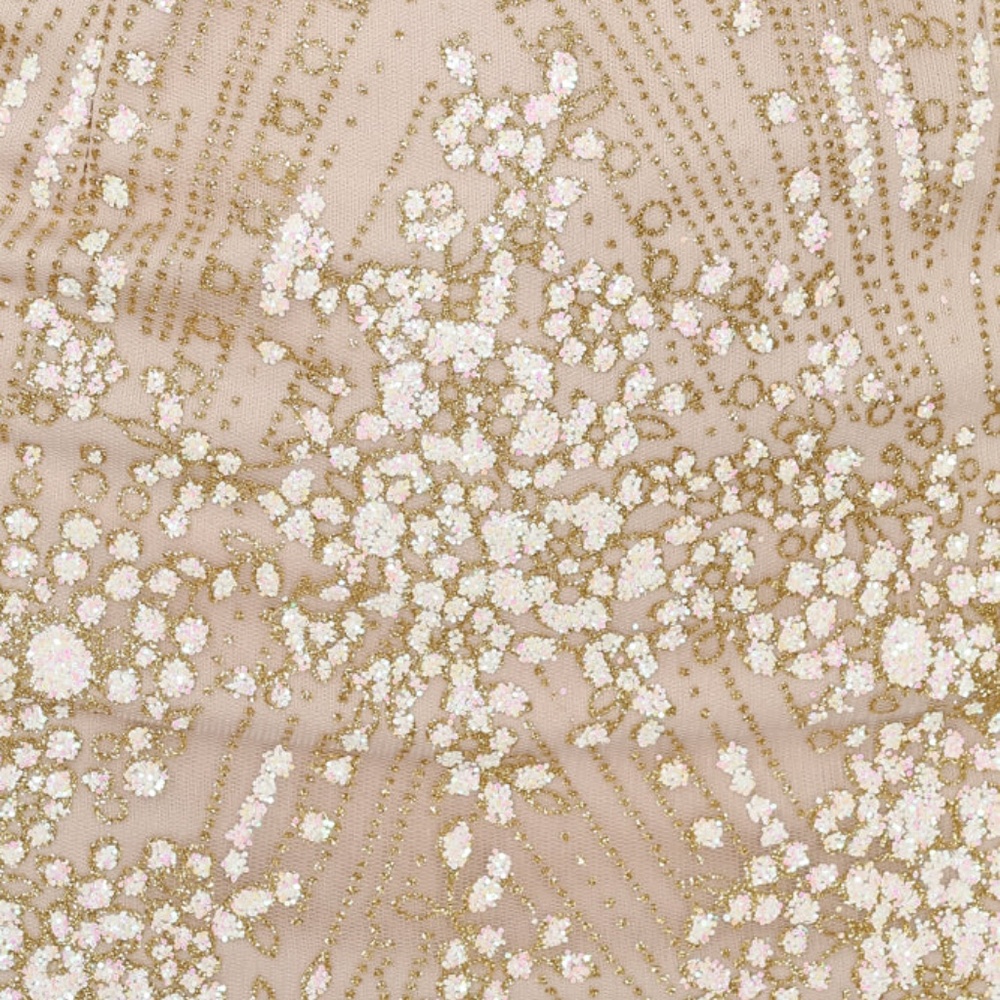Hello Molly MATCH ME DRESS CHAMPAGNE NWT Size Large - Picture 12 of 12